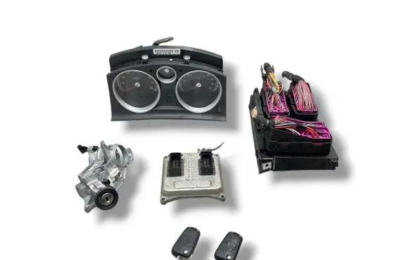 Opel Astra H Engine ECU kit and lock set 55568735 13268301 13309016