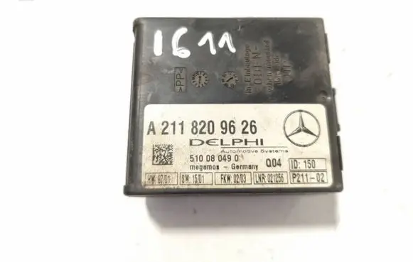 Mercedes-Benz E W211 Alarm control unit/module A2118209626 510080490