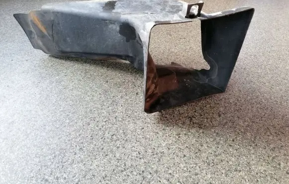 Seat Exeo (3R) Intercooler air guide/duct channel 3R0825639A