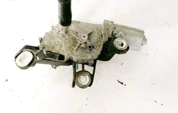 Volkswagen Polo IV 9N3 Rear window wiper motor 0390201596 6Q6955711C