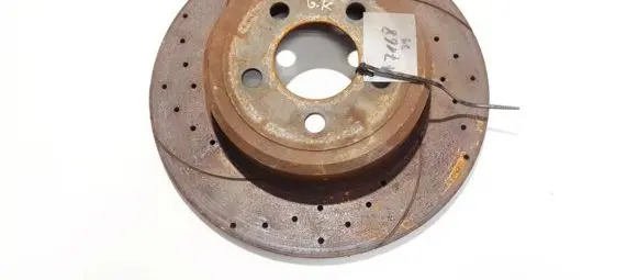 Dodge Magnum Rear brake disc neventiliuojamas