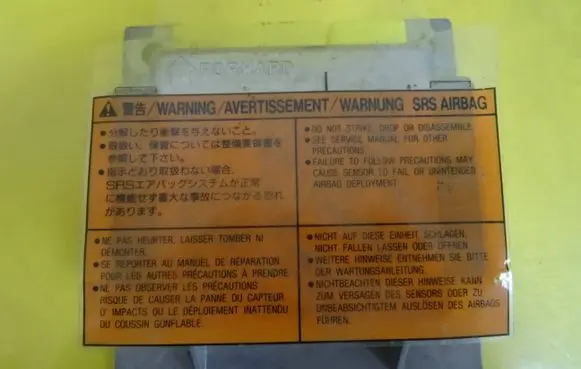 Nissan Maxima Airbag control unit/module 988203L300