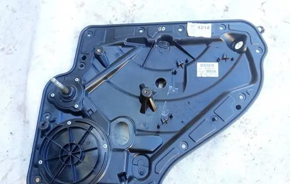 Volkswagen Golf VI Sliding door window regulator with motor 5K4839730G