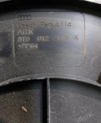 Audi Q5 SQ5 Spare wheel section trim 8T0012116A