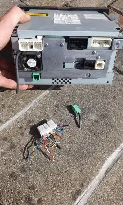 Subaru Impreza III Sound system wiring loom 86271SC020 FXDD07EF2