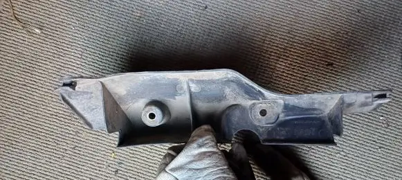 Rear underbody cover/under tray