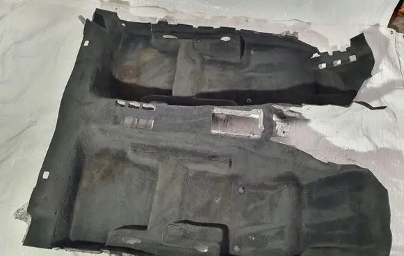 Audi A3 S3 8V Front floor carpet liner 8V3863367B