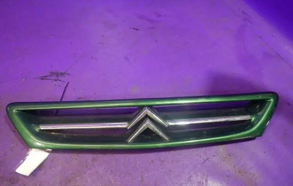 Front bumper upper radiator grill