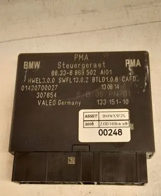 BMW X3 F25 Parking PDC control unit/module 66336869502 01420700027