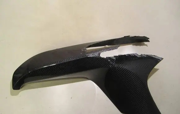 BMW M5 F90 Air flow deflector FSE90ES1 CARBON FIBER FOR MATERIAL!