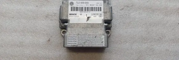 Volkswagen Touareg I Airbag control unit/module 7L0959655 0285001991 0039P0010K1G7