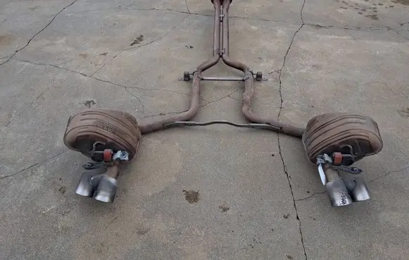 Porsche Panamera (970) Muffler/silencer