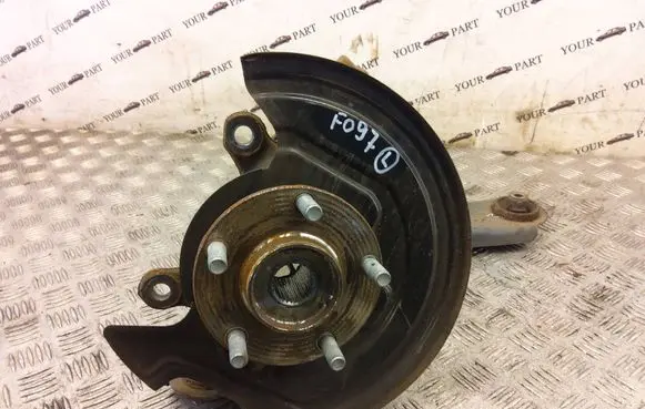 Nissan Leaf II (ZE1) Front wheel hub spindle knuckle