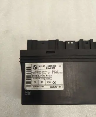 BMW 5 E60 E61 Comfort/convenience module 6939400 5WK49111