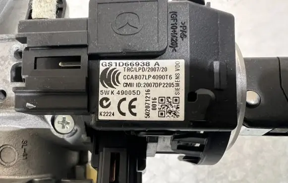 Mazda 6 Ignition lock GS1D66938A CCAB07LP4090T6