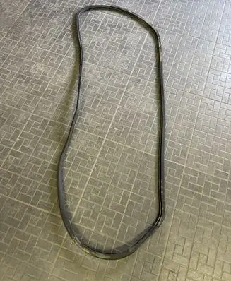Volkswagen Polo IV 9N3 Front door rubber seal 6Q3867911H 6Q3867911