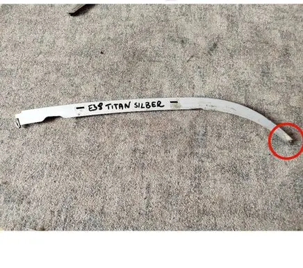 BMW 5 E39 Under headlight/headlamp trim 51138159305 8159305 titansilber