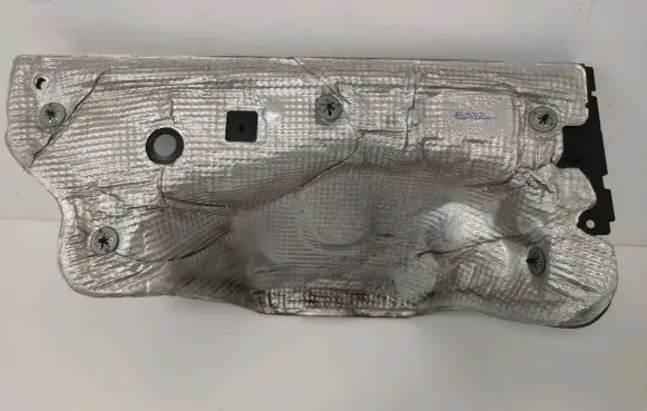 Heat shield in engine bay