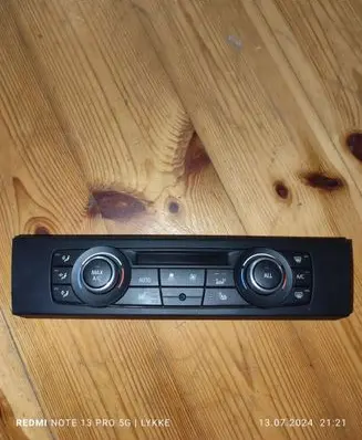 BMW 3 E92 E93 Climate control unit 9287626 121657103
