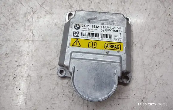 BMW 3 GT F34 Airbag control unit/module 6882971