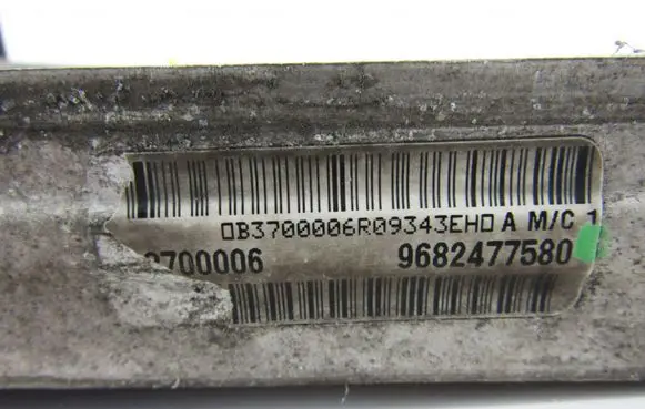 Peugeot 5008 Coolant radiator 9682477580