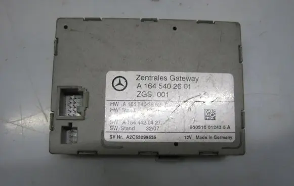 Mercedes-Benz ML W164 Gateway control module A1645402601
