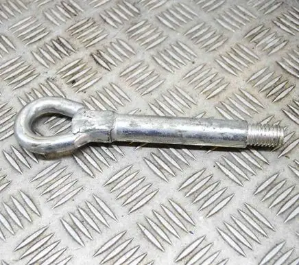 Towing hook eye