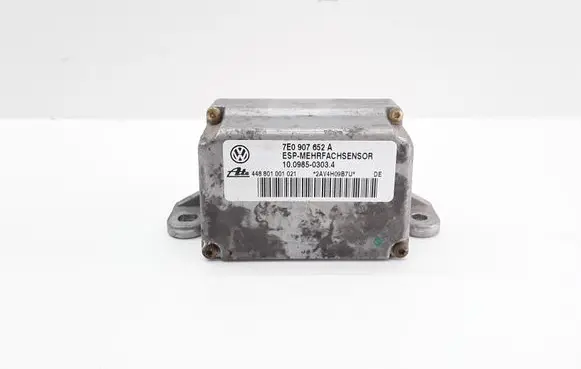 Volkswagen Touareg I ESP acceleration yaw rate sensor 7E0907652A