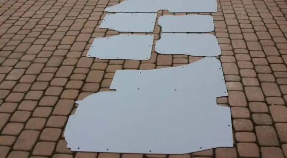 Toyota Proace Trunk/boot trim cover PROR16MEDIUMDBR