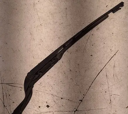Front wiper blade arm