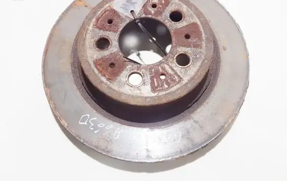 Volvo S80 Rear brake disc neventiliuojamas