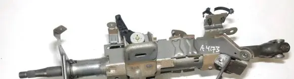 Steering wheel axle
