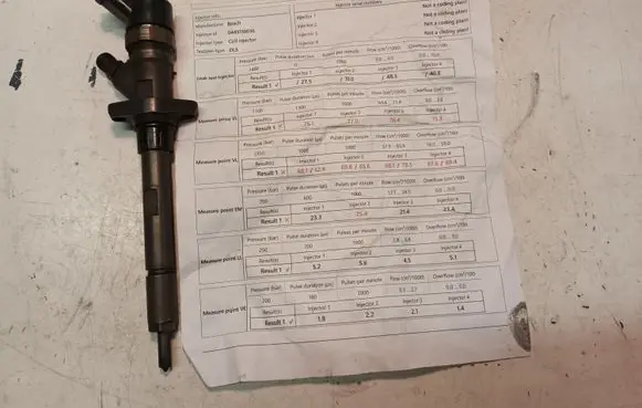 Peugeot 406 Fuel injector 0445110036