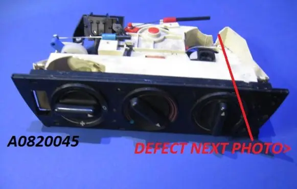Audi A6 S6 C4 4A Climate control unit A0820045