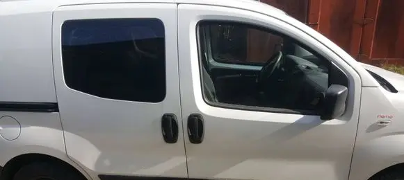 Front door window regulator with motor