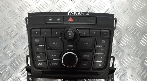 Opel Zafira C Head unit multimedia control 