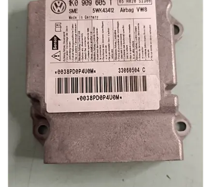Volkswagen Golf V Airbag control unit/module 1k0909605t
