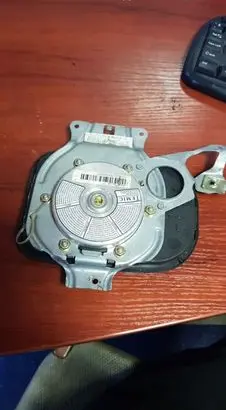 Front door airbag