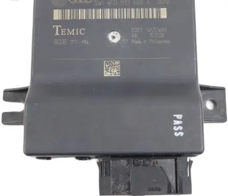 Audi A6 S6 C6 4F Gateway control module 4F0907468D 4F0910468A 8006TF7MNL