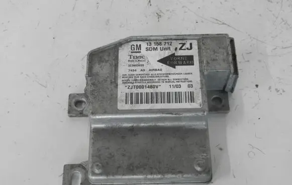 Opel Meriva A Airbag control unit/module 13158712