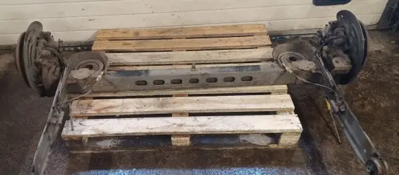 Rear axle beam