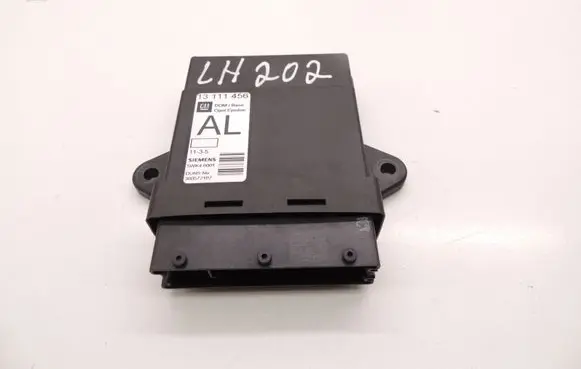 Opel Vectra C Door central lock control unit/module 13111456 D202