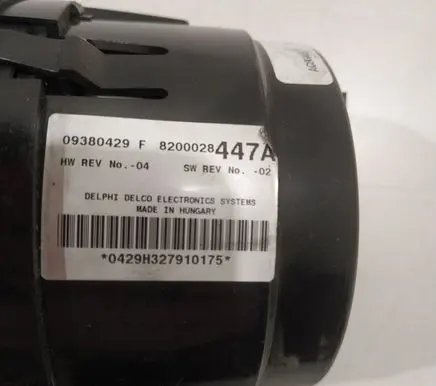 Renault Espace - Grand espace IV Climate control unit 09380429F 8200028447A 09380429