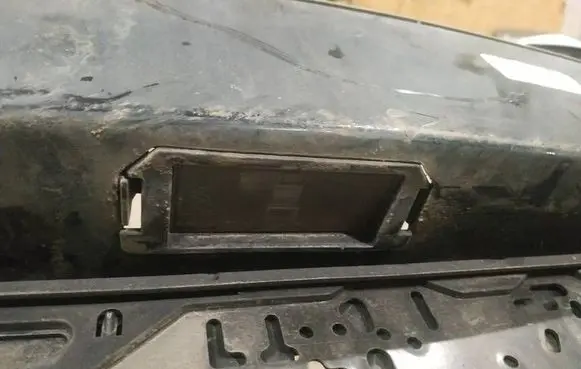 Hyundai i30 Number plate light