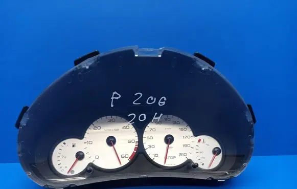 Peugeot 206 Speedometer (instrument cluster) 9645096380 02141361