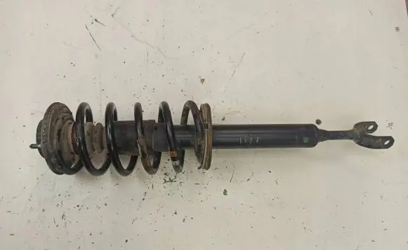 Front shock absorber with coil spring