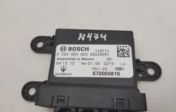 Maserati Ghibli Parking PDC control unit/module 0263004650