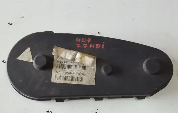 Peugeot 607 Timing belt guard (cover) 5U3Q6007AA