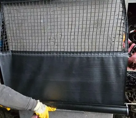 Skoda Octavia Mk2 (1Z) Parcel shelf load cover brak