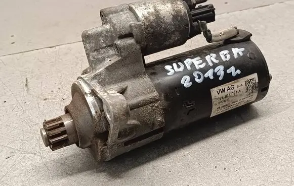Skoda Superb B6 (3T) Starter motor 02E911024A 0001123044 15022013
